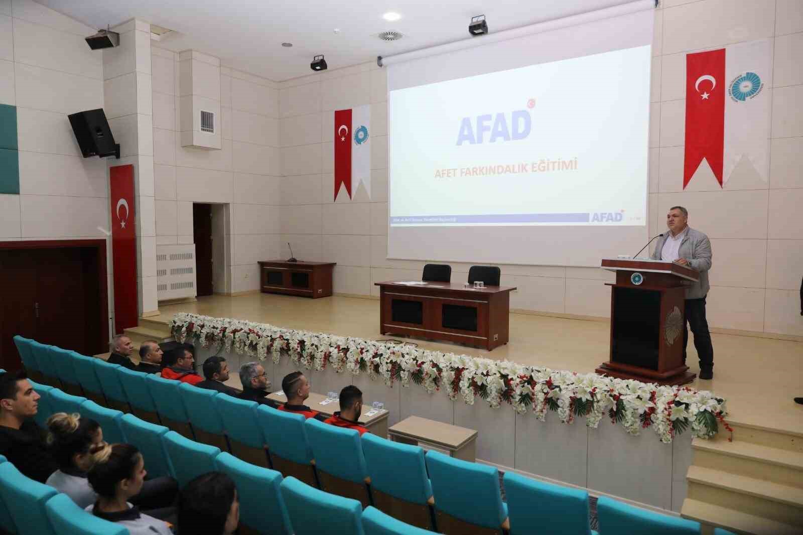 Niğde’de Üniversite Güvenlik Personeline AFAD Tarafından Eğitim Verildi