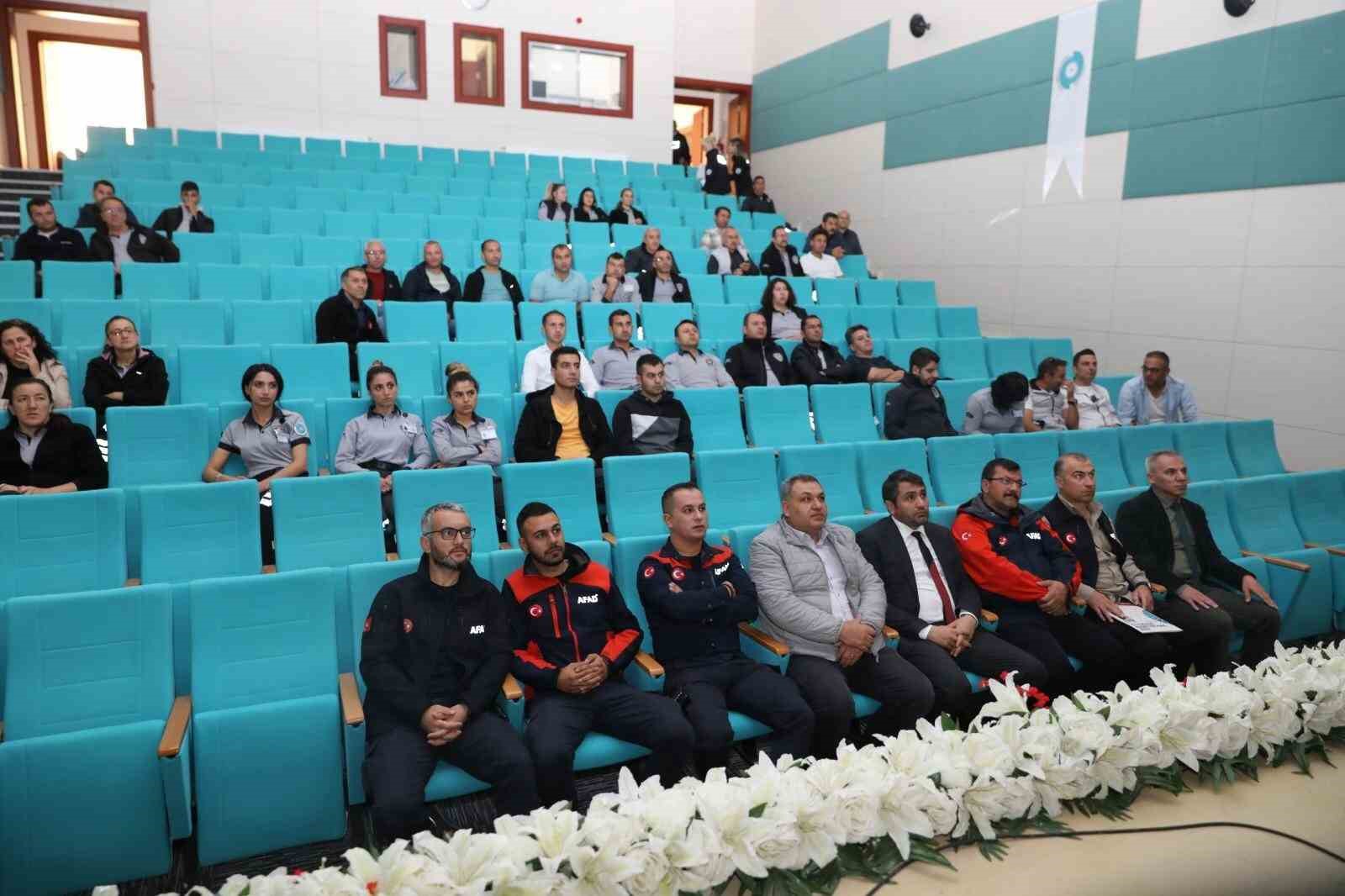 Niğde&rsquo;de &Uuml;niversite G&uuml;venlik Personeline AFAD Tarafından Eğitim Verildi
