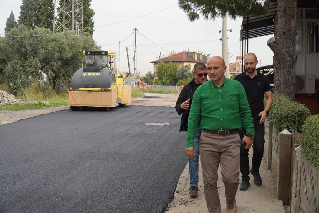 Başkan Oral yatırımları yerinde inceledi
