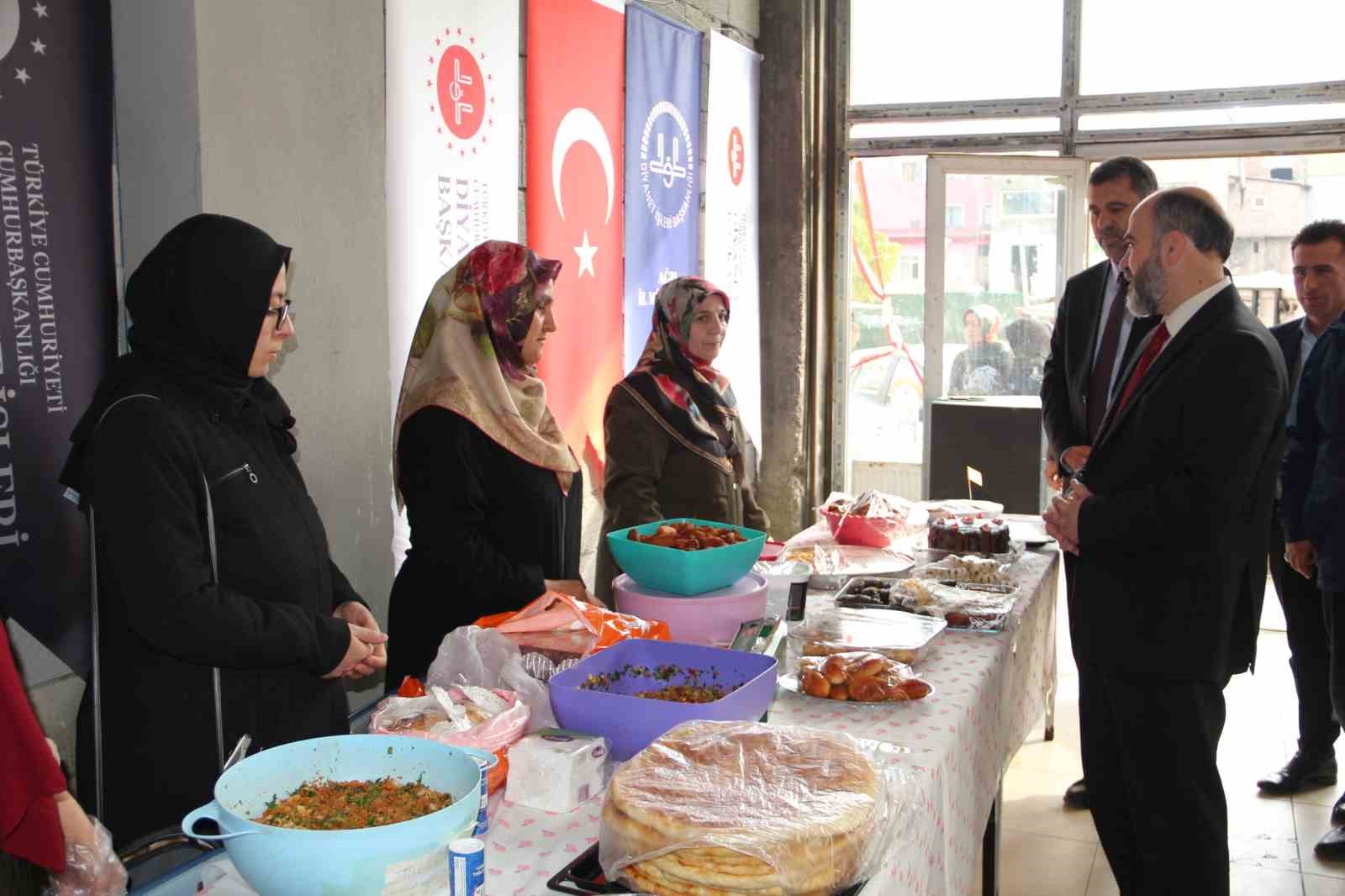 Ağrı’da "Gazze’ye hayır panayırı" açıldı