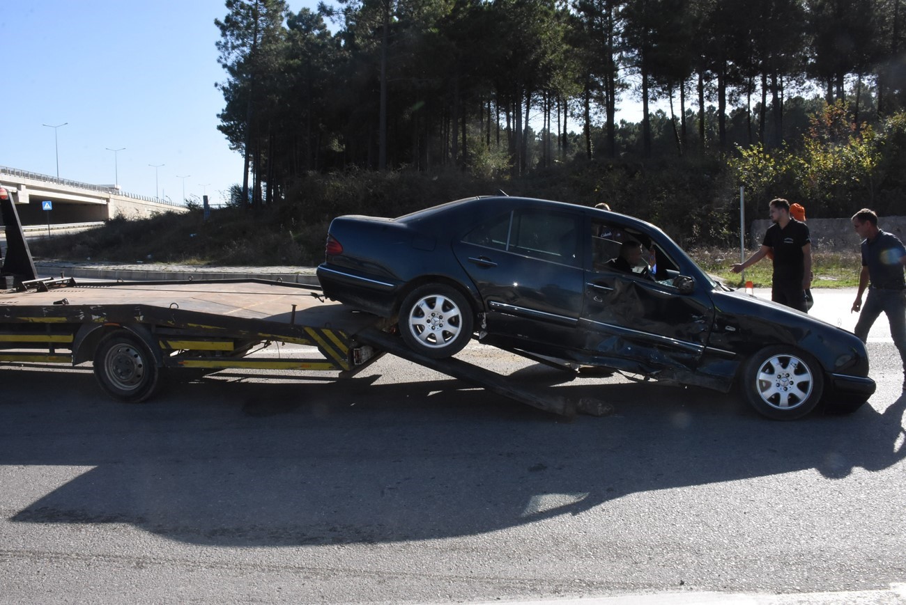 Sinop’ta trafik kazası: 1 yaralı
