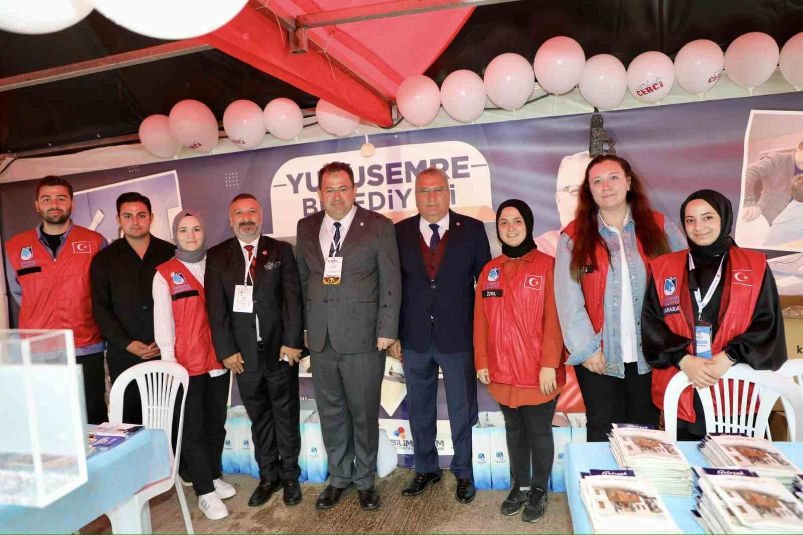 Başkan &Ccedil;er&ccedil;i Manisa Bilim Şenliğine katıldı
