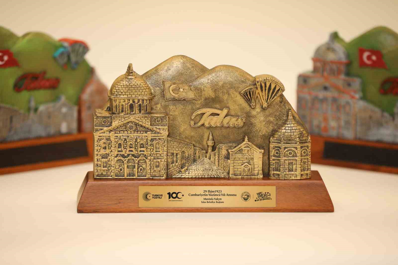 Talas'tan 100. yıl hatırası