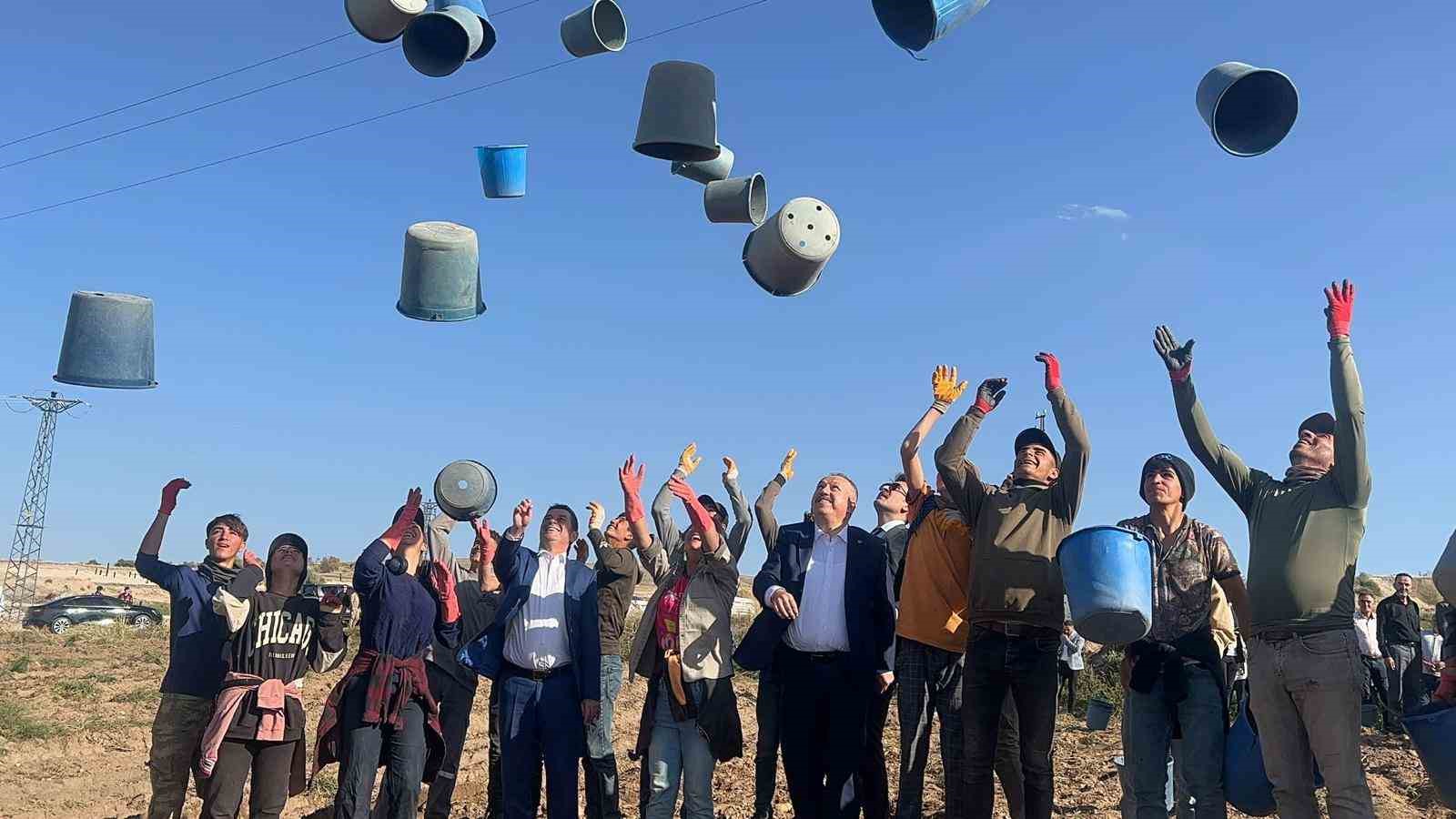 Nevşehir&rsquo;de patates hasadı başladı
