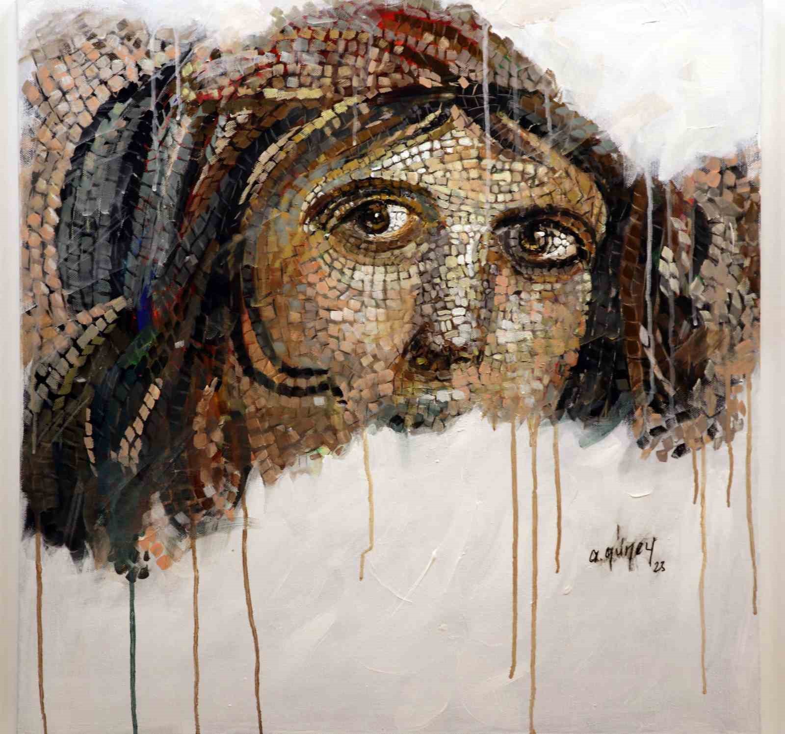 SANKO Sanat Galerisi’nde “bakışlar” temalı resim sergisi