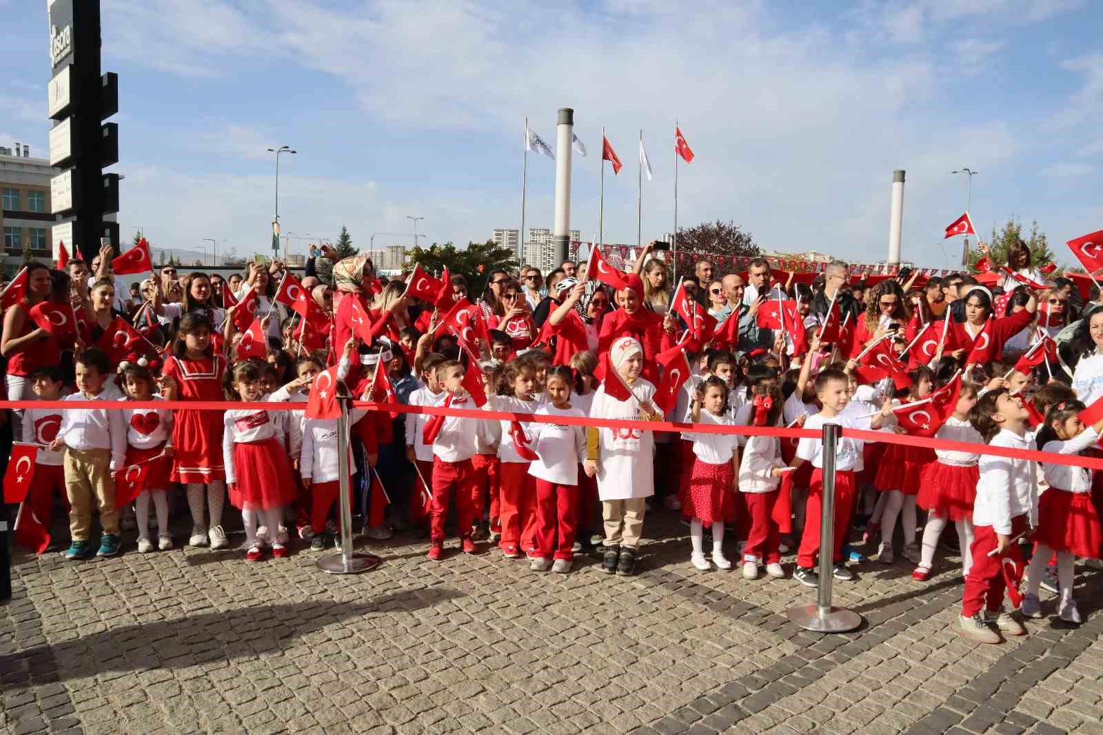 ASO 1. OSB’de 100. yıl sevinci