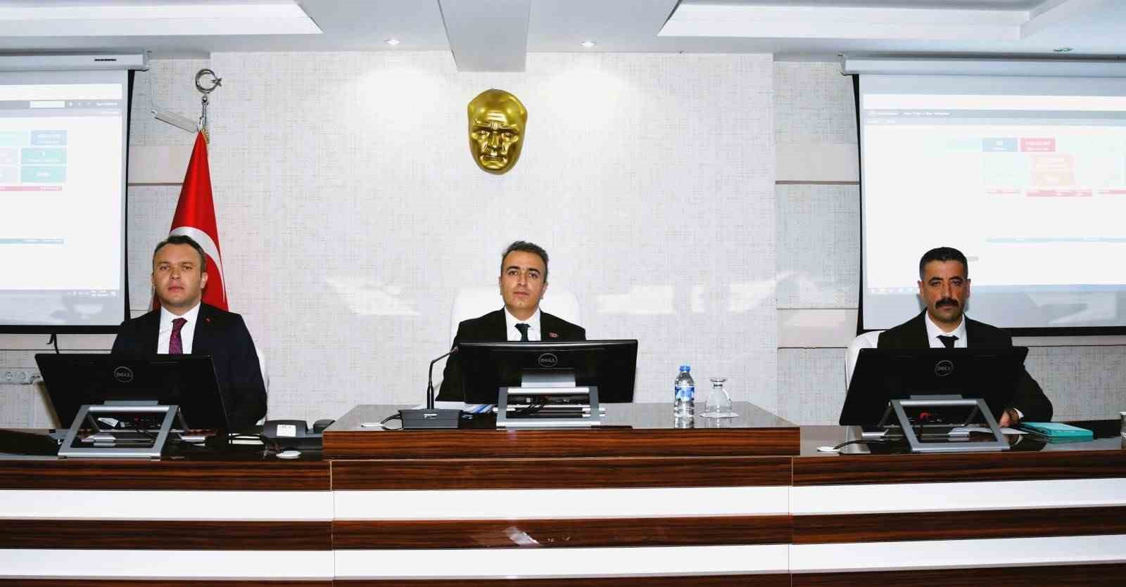 Ardahan&rsquo;da il koordinasyon kurulu toplantısı ger&ccedil;ekleştirildi
