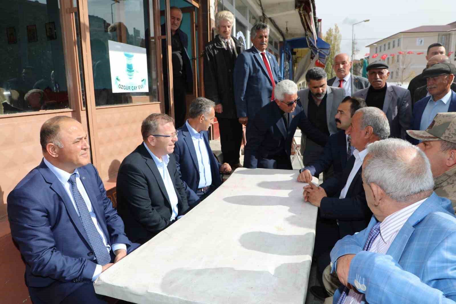 Vali Ziya Polat, Digor’da incelemelerde bulundu