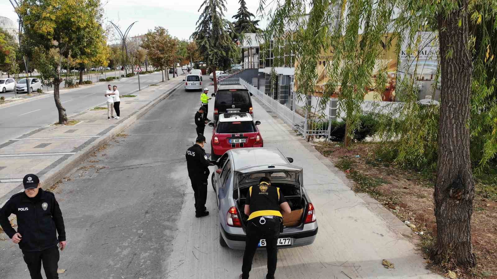 Aksaray&rsquo;da &ldquo;T&uuml;rkiye G&uuml;ven Huzur&rdquo; uygulaması
