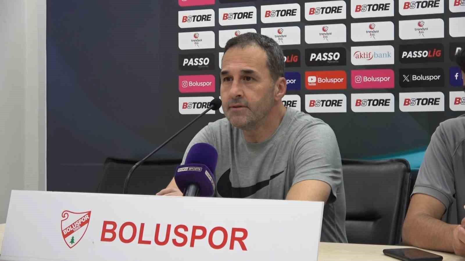 Boluspor-Bodrum FK maçının ardından
