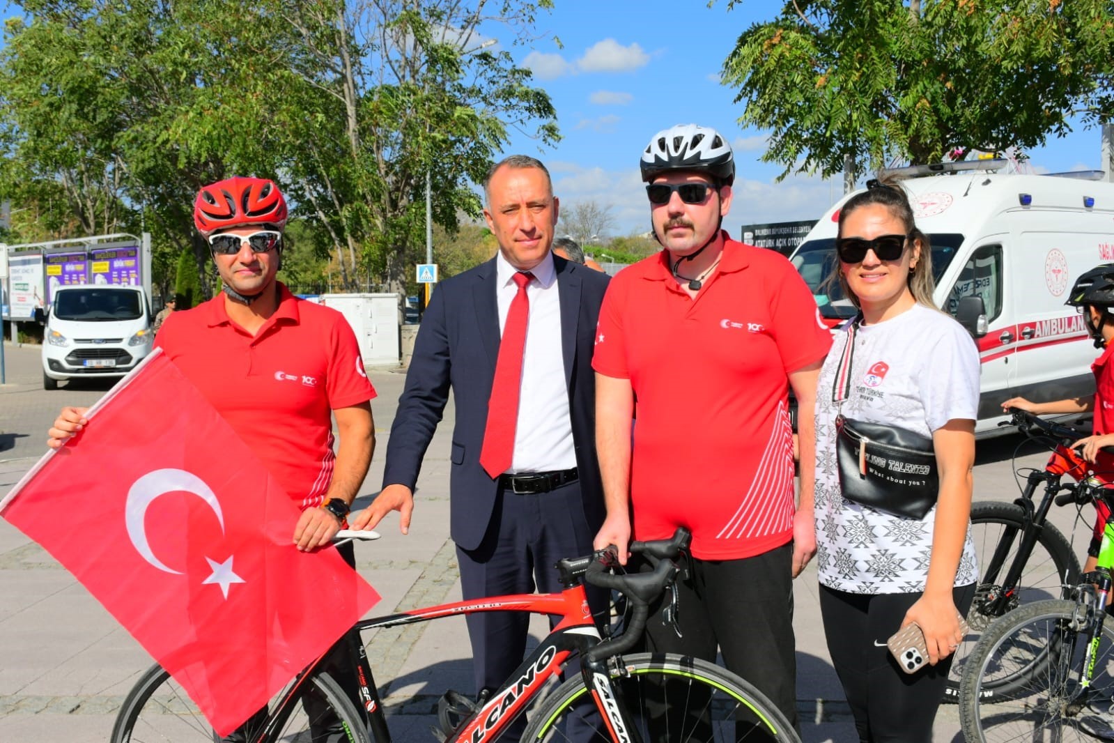 Pedallar Cumhuriyet için çevrildi