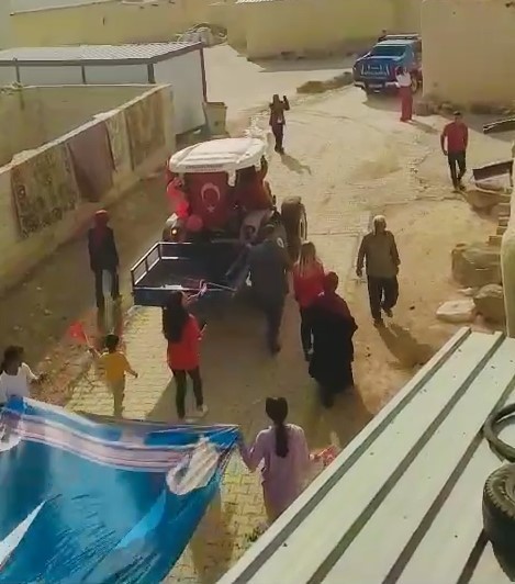 Gaziantep’in kırsal mahallelerinde 29 Ekim ve 100. yıl coşkusu