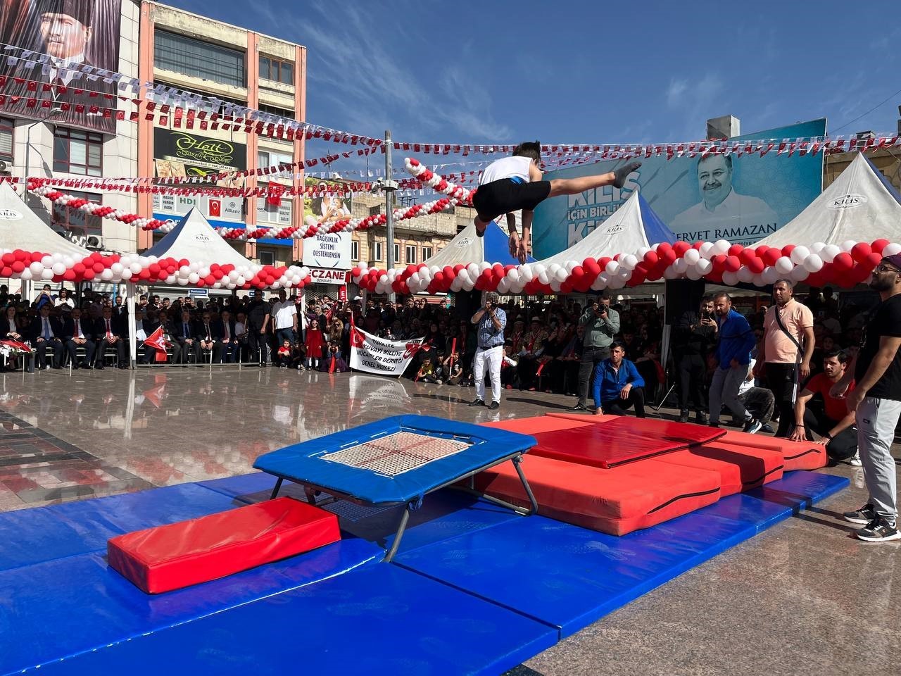 Sınır kenti Kilis’te 29 Ekim coşkusu