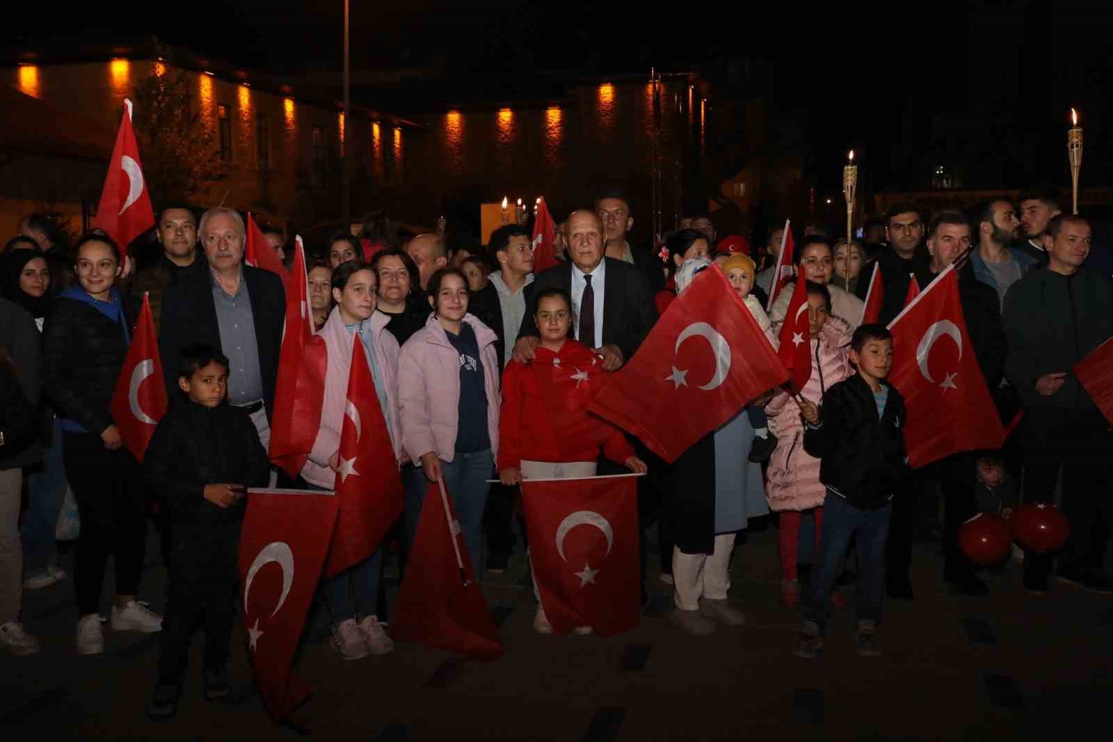 Bayburt’ta kortej yürüyüşü gerçekleştirildi