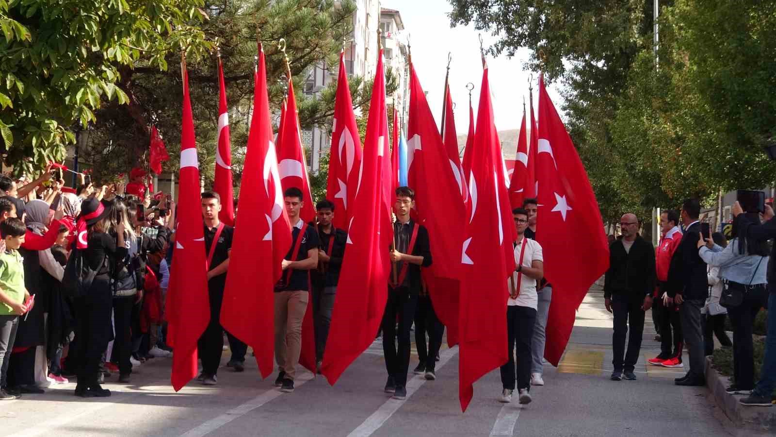 Çankırı’da Cumhuriyetin 100. yılı coşkusu