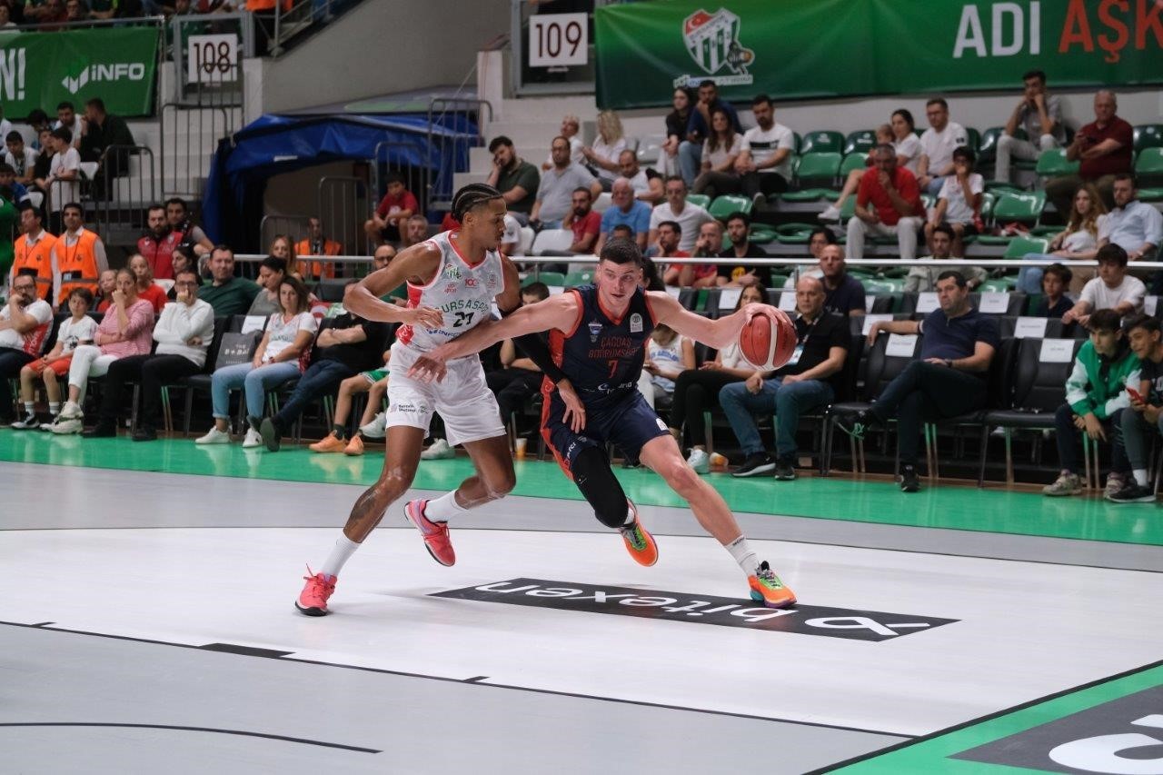 Çağdaş Bodrum Spor, deplasmanda Bursaspor’a 83-69 yenildi