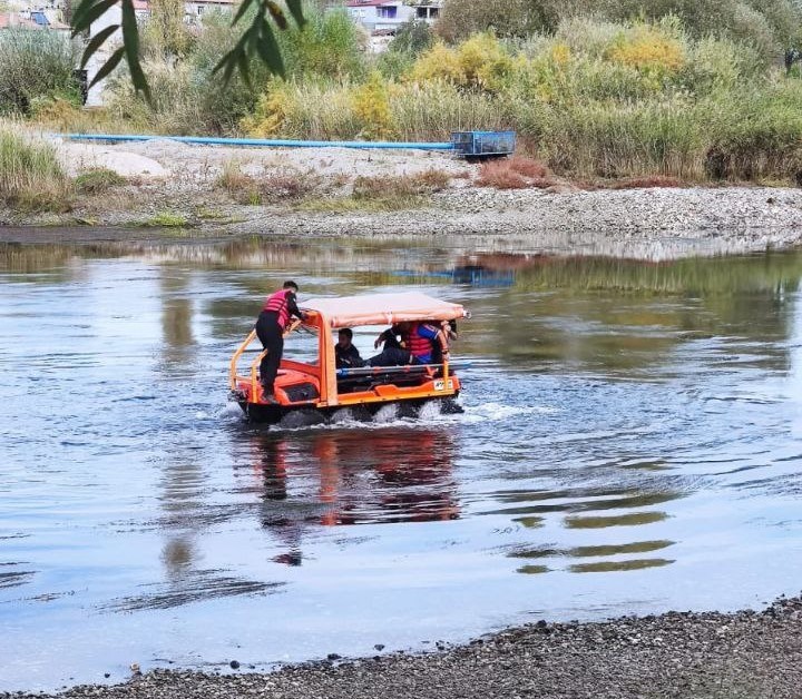 Nevşehir&rsquo;de sel tatbikatı ger&ccedil;eğini aratmadı
