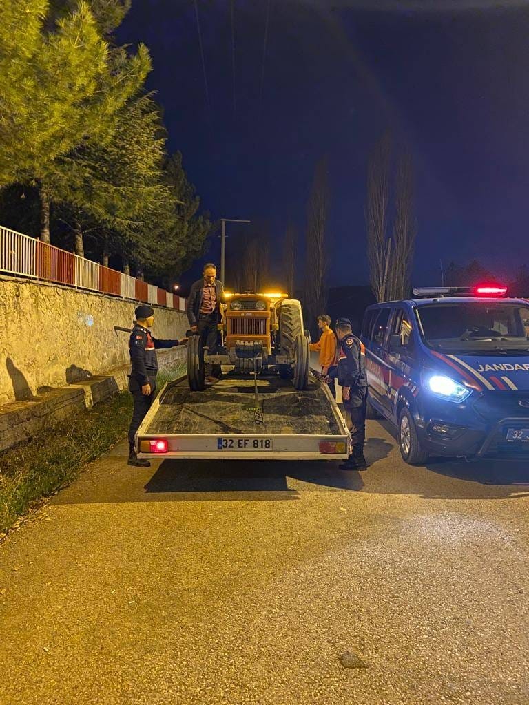 Mevsimlik tarım işçisinin çaldığı traktör Konya’da bulundu