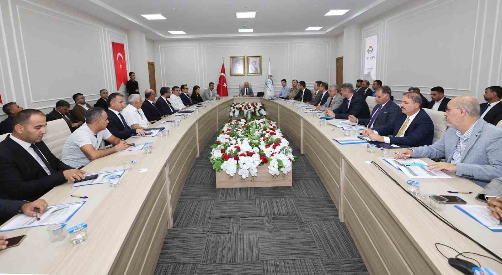 Bağımlılıkla m&uuml;cadele koordinasyon toplantısı d&uuml;zenlendi
