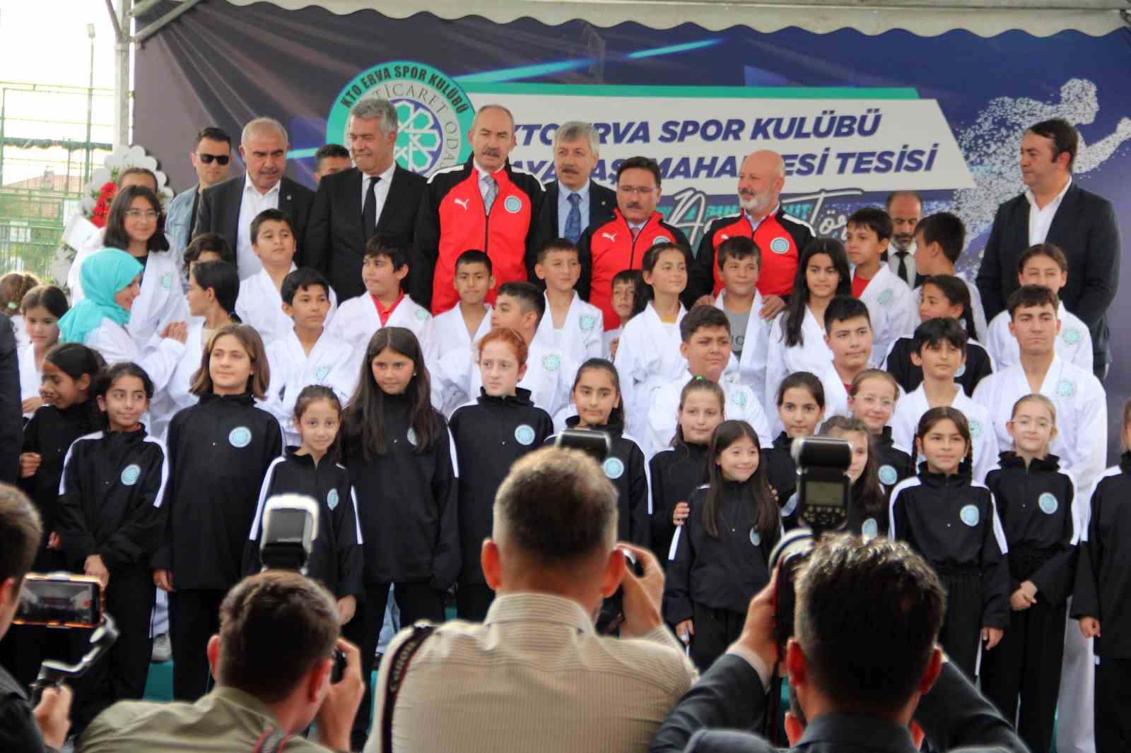KTO ERVA Spor Kul&uuml;b&uuml; a&ccedil;ıldı

