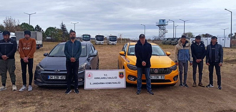 Kırklareli’nde bin 61 kaçak göçmen yakalandı