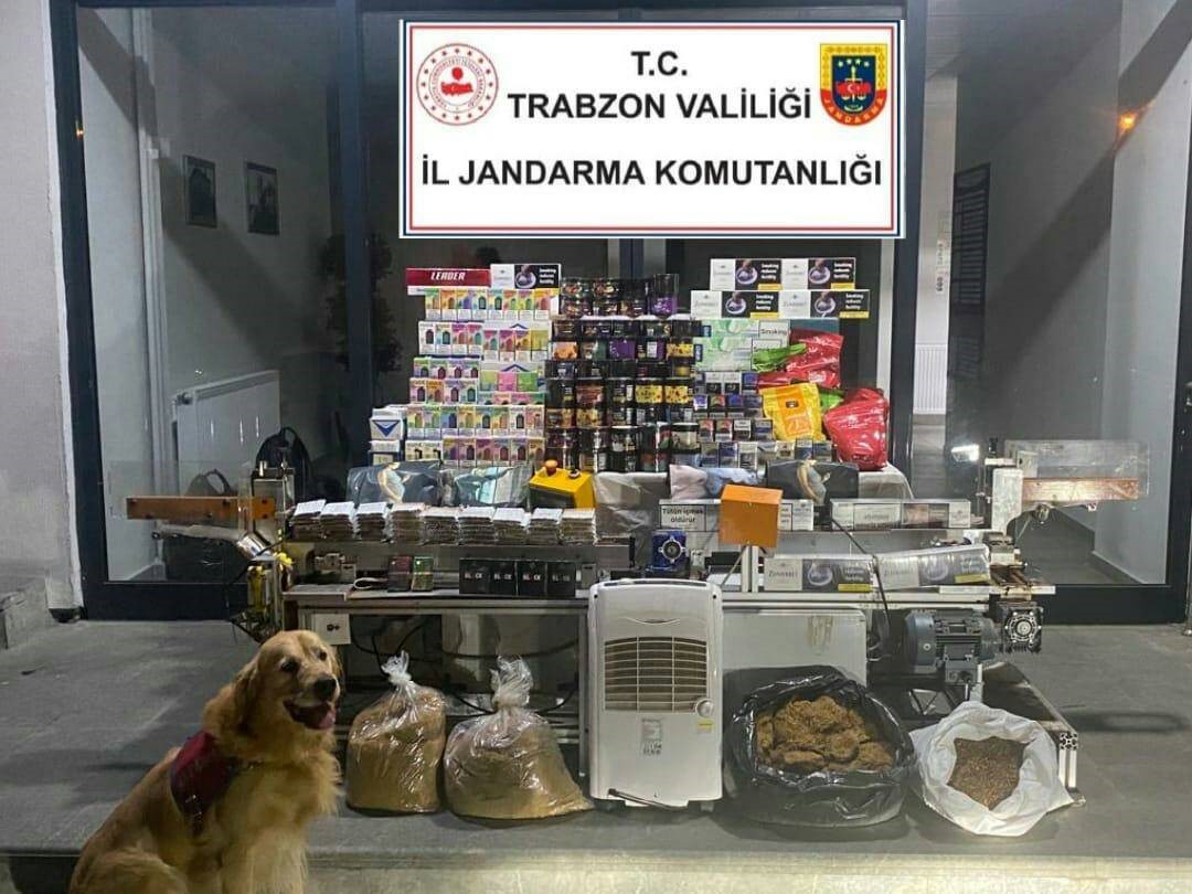 Trabzon’da jandarma ve polisten ortak operasyon