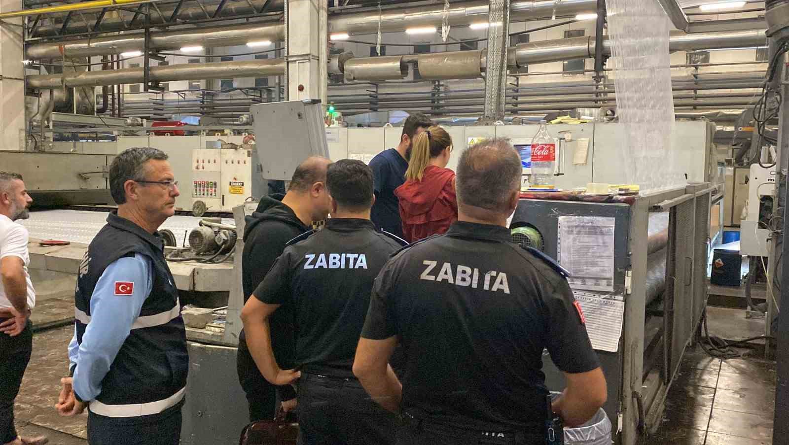 Kestel&rsquo;deki fabrikalara gece şok baskın
