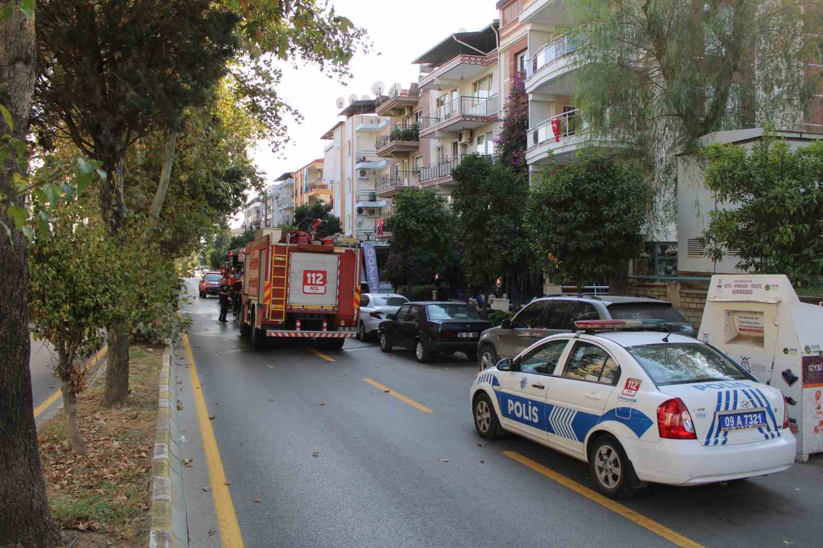 Tüp dolu depoda yangın çıktı, hızlı müdahale facianın önüne geçti