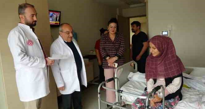 Deprem bölgesinden Siirt’e getirilen yaralılar tedavi ediliyor