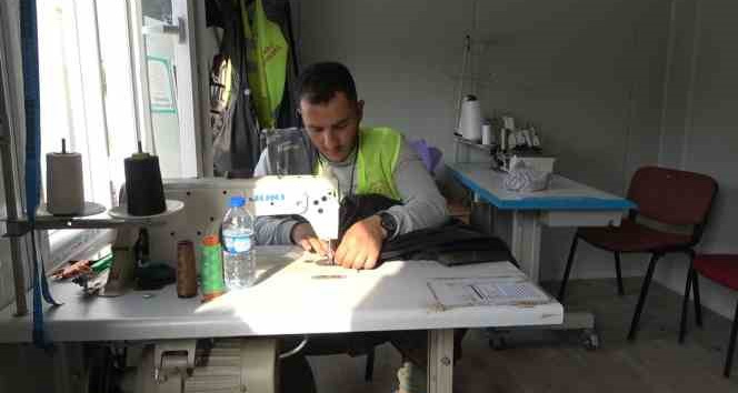 Osmaniye’de depremzedelere ücretsiz terzilik hizmeti