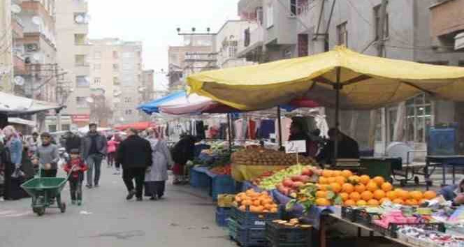 Diyarbakır’da iki noktada semt pazarı ikinci bir emre kadar kurulmayacak