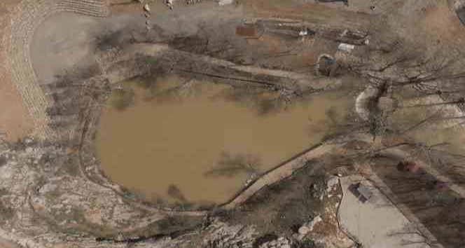 Deprem sonrası doğa harikası Yeşilgöz’ün rengi değişti