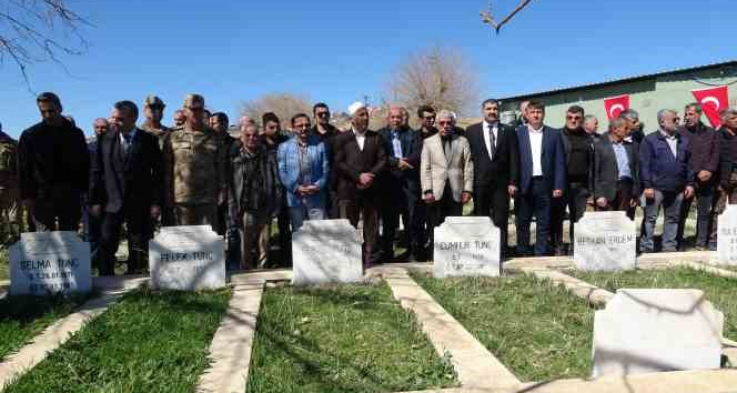 36 yıl önce terör örgütünün şehit ettiği 8 sivil törenle anıldı