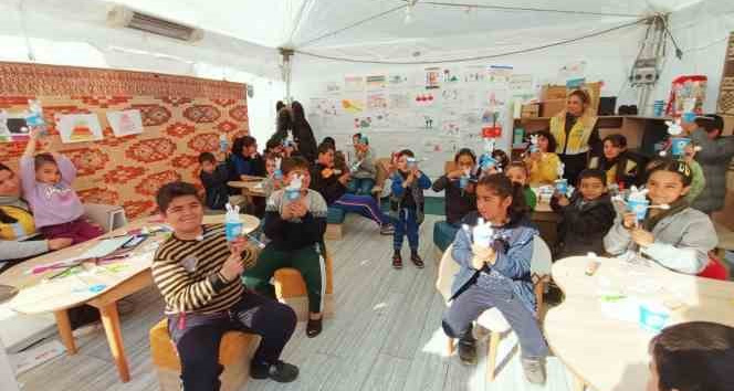 Afetzede çocuklara 125 bin oyuncak