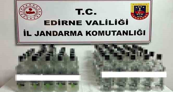 Jandarmadan kaçak içki operasyonu