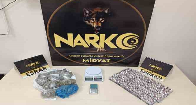 Midyat’ta uyuşturucu madde ticareti yapan şahıs tutuklandı