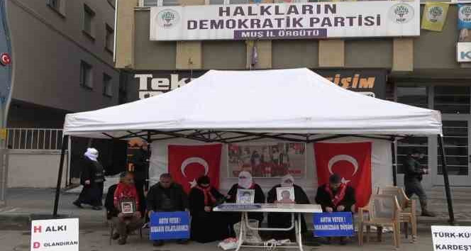 Yüreği yanık anneler ‘Kadınlar Günü’nde de eylemlerine devam etti
