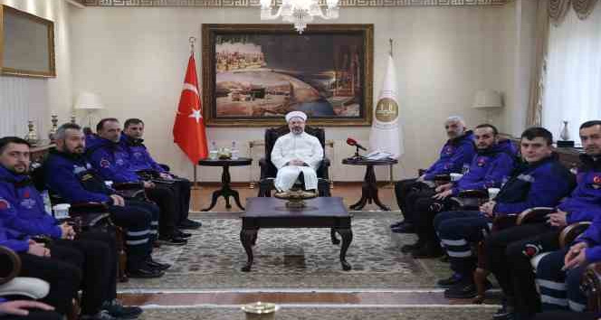 DİB: “Diyanet İşleri Başkanlığı olarak, vatandaşlarımızın her zaman her yerde yanındayız”