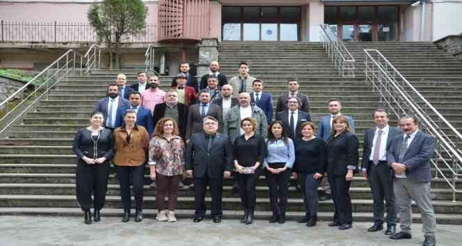 Rektör Özölçer’den birimlere ziyaret