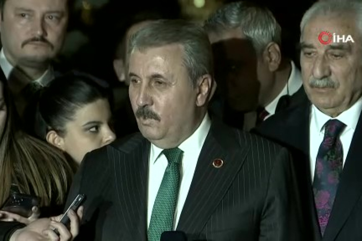 Cumhurbaşkanı Erdoğan, BBP Genel Başkanı Destici’yi kabul etti