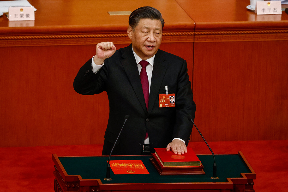 Çin&#039;de Xi Jinping, 3&#039;üncü kez devlet başkanı oldu
