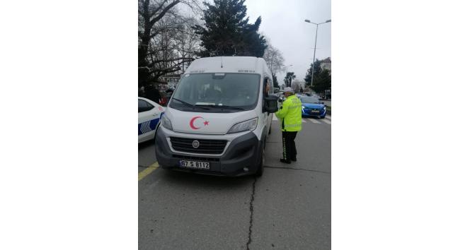 82 taşımalı servis aracı sürücüsüne 51 bin 267 lira ceza