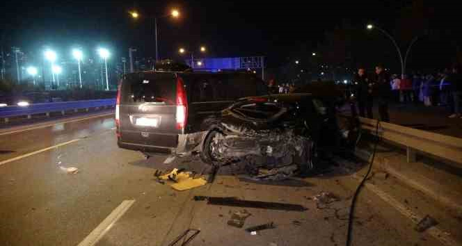Trabzon’da zincirleme trafik kazası: 1 ölü, 5 yaralı