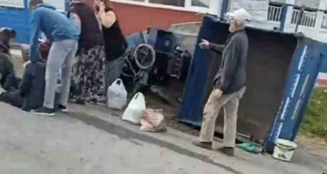 Zonguldak’ta tarım aracı su kuyusuna çarptı: 3 yaralı