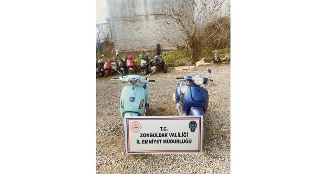 Ereğli’de motosiklet hırsızı tutuklandı