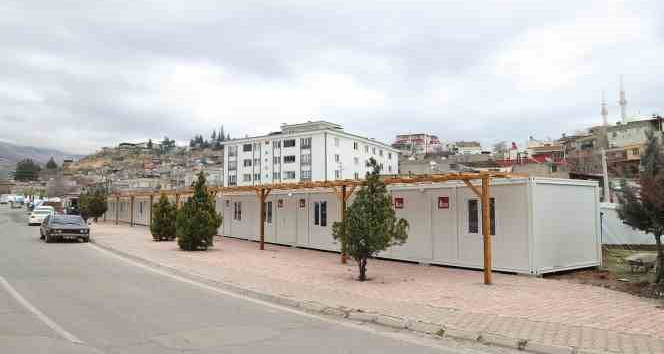 Dulkadiroğlu ilçesinde 4 noktada konteyner çarşı hazırlandı