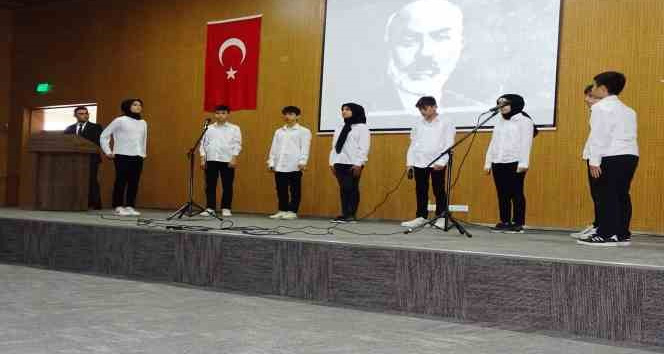 Hisarcık’ta İstiklal Marşı’nın kabulü ve Mehmet Akif Ersoy’u anma günü etkinlikleri