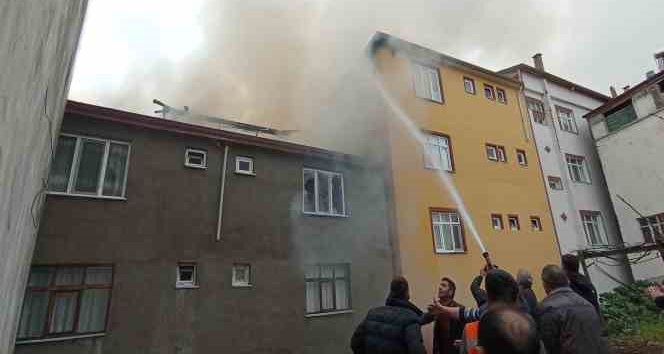 Ordu’da ev yangını