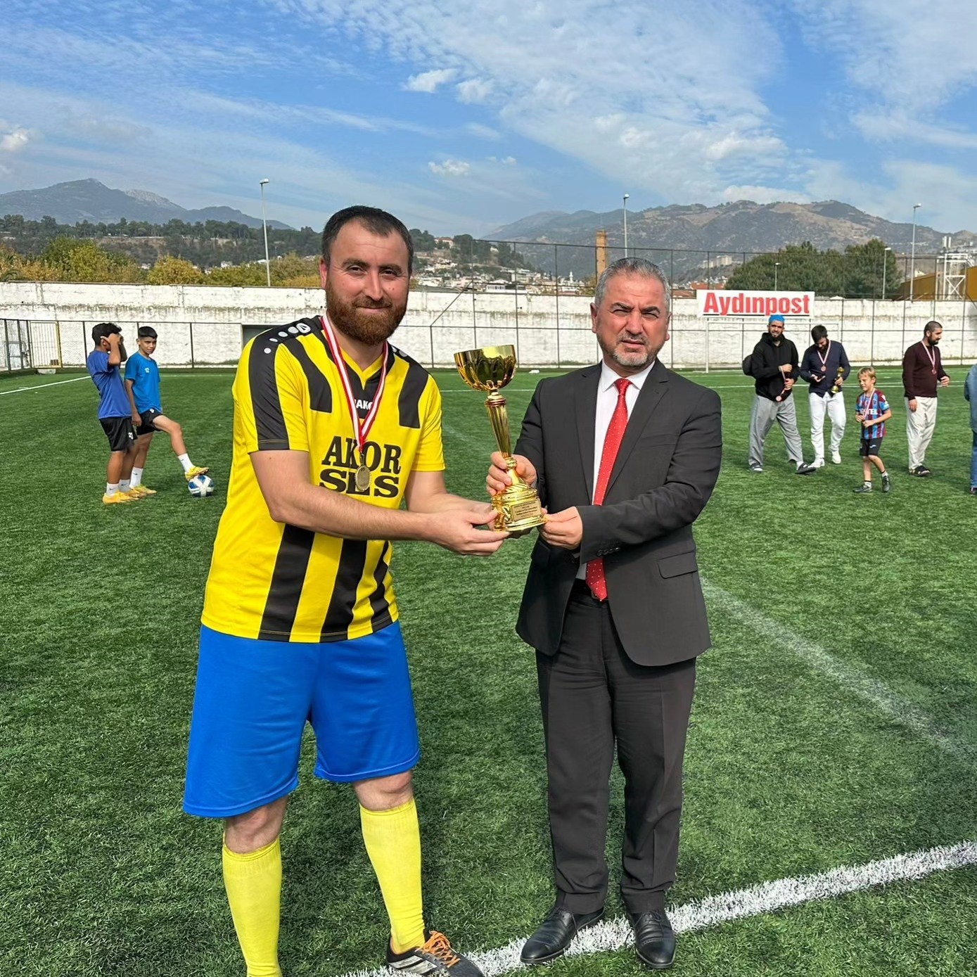 Türkiye Yüzyılı Futbol Turnuvası’nda şampiyon ’Çine Müftülüğü’ oldu
