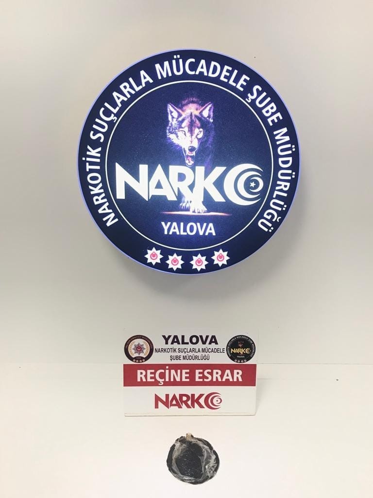 Yalova’da uyuşturucu operasyonunda 1 kişi tutuklandı